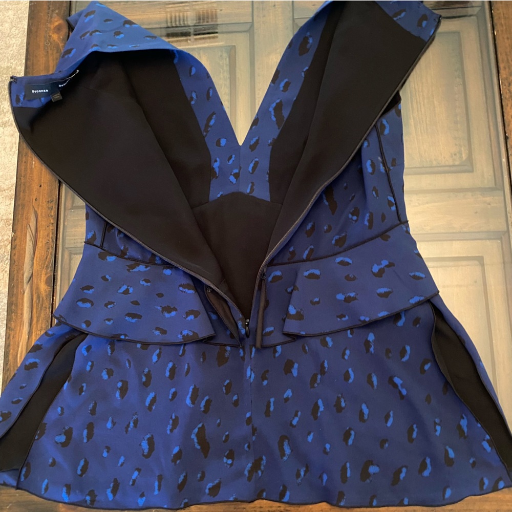 Proenza Schouler Silk Deep V Neck Blouse - Picture 16 of 16